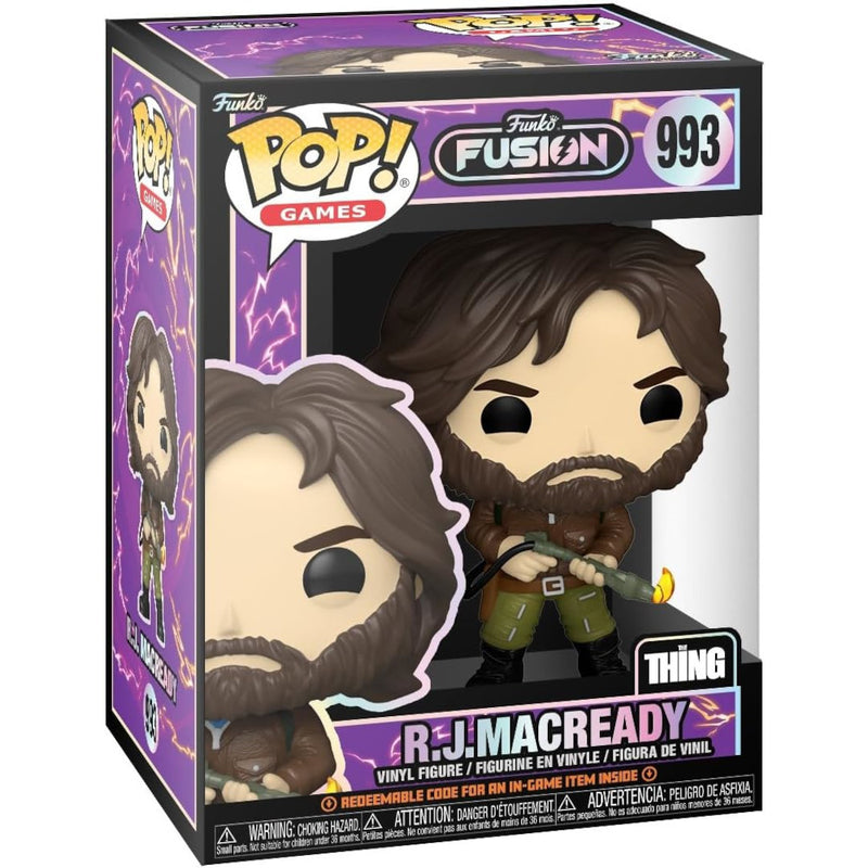 Figurka Funko POP GAMES FUNKO FUSION THE THING  R.J. MACREADY 9 - kolekcjonerska premium dla fanow kolekcjoner