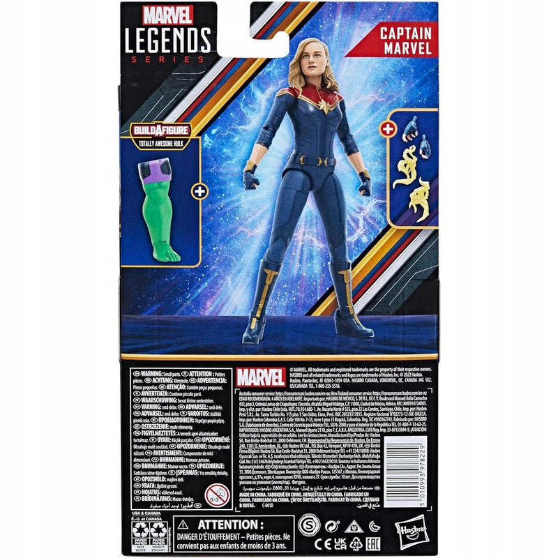 MARVEL LEGENDS SERIES THE MARVELS ORYGIN - widok 4 opakowania szczegoly zabawka kolekcja