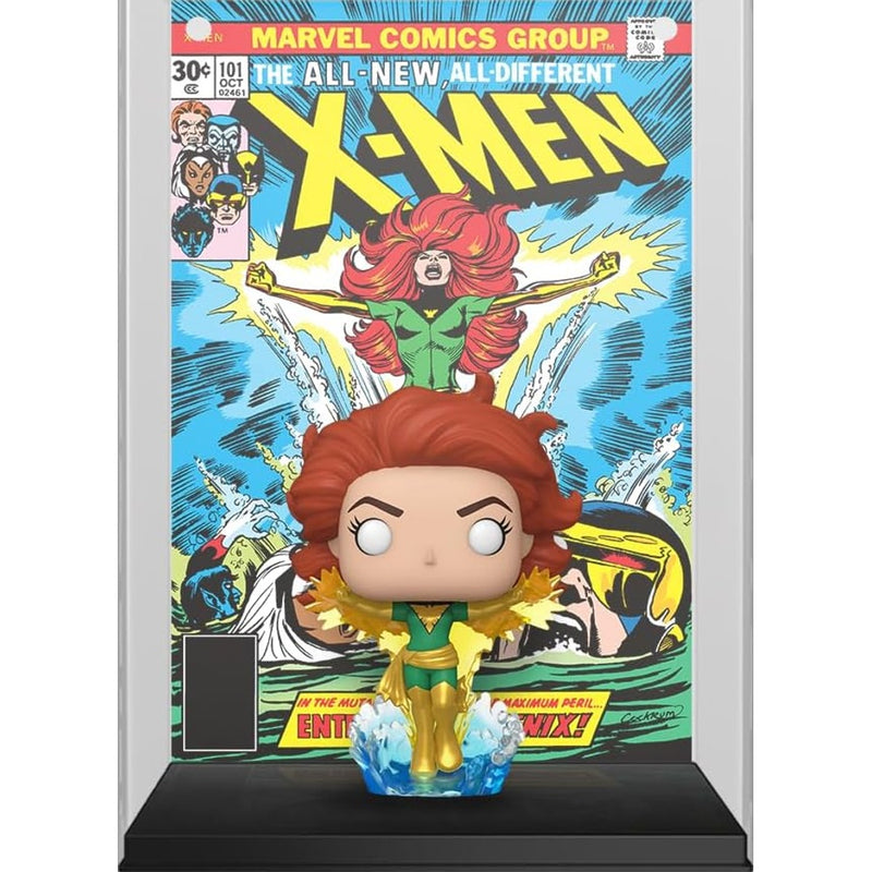 Funko POP X-Men Phoenix - szczegóły figurki z komiksem - Jean Grey Dark Phoenix Marvel vintage