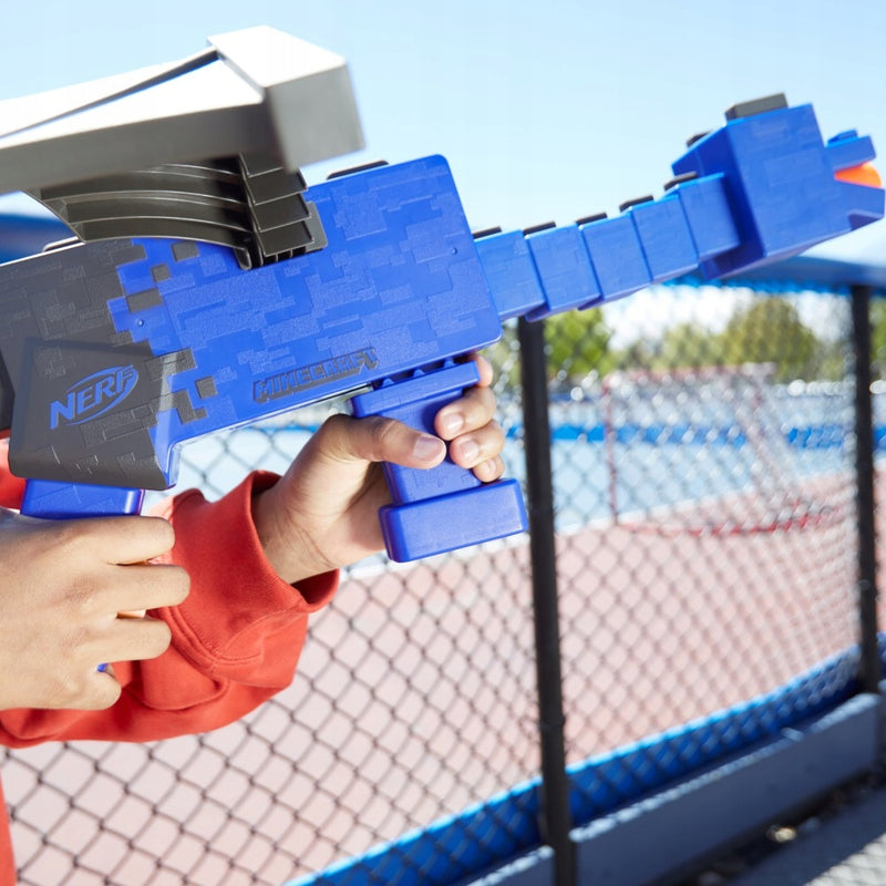 KARABIN PISTOLET NERF ELITE MINECRAFT EN - widok 4 opakowania szczegoly zabawka kolekcja