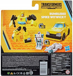 TRANSFORMERS BUZZWORTHY BUMBLEBEE SPIKE  - widok 8 opakowania szczegoly zabawka kolekcja