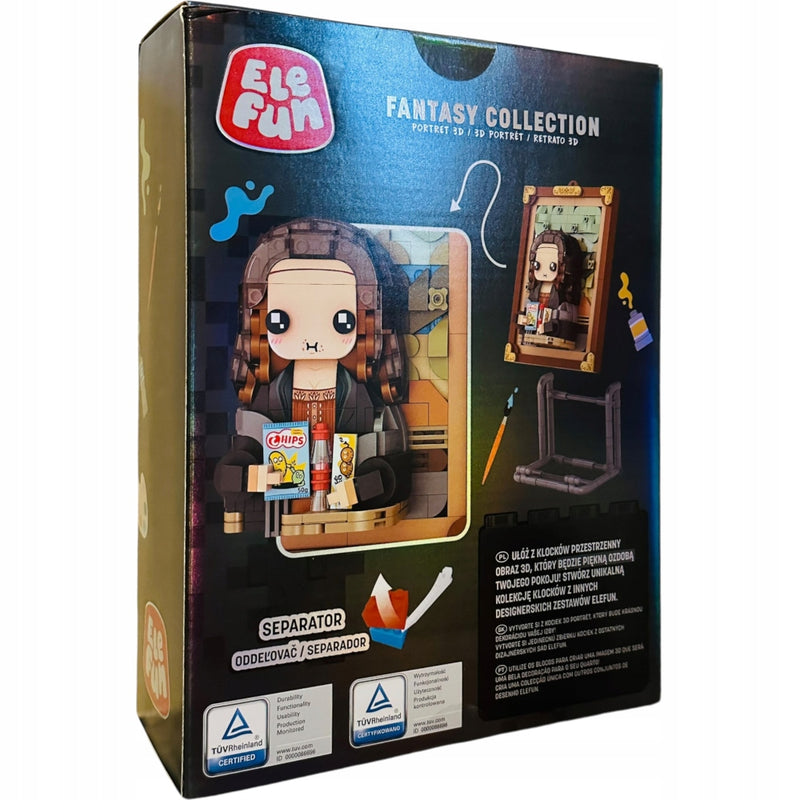KLOCKI ELEFUN FANTASY COLLECTION 3D PORT - widok 2 opakowania szczegoly zabawka kolekcja