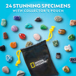 NATIONAL GEOGRAPHIC KALENDARZ ADWENTOWY  - widok 3 opakowania szczegoly zabawka kolekcja