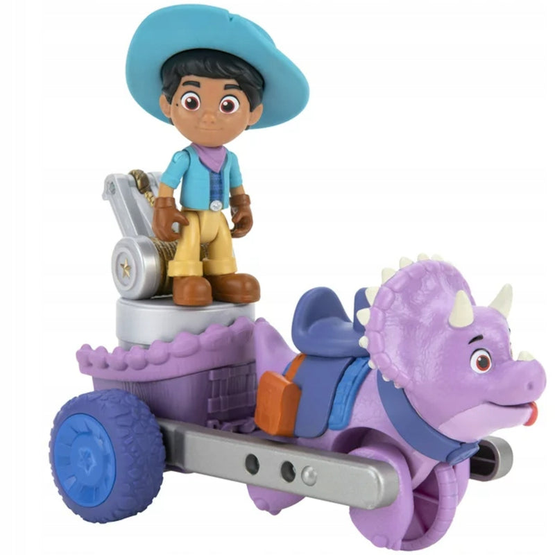 DINO RANCH JAZWARES ZESTAW FIGUREK MIGUE - widok 2 opakowania szczegoly zabawka kolekcja