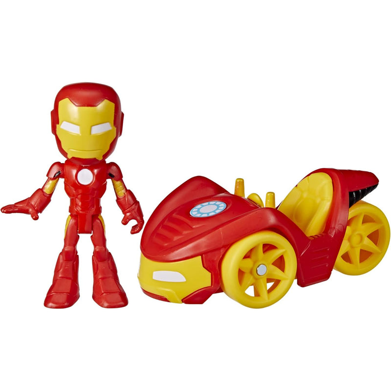 SPIDEY I SUPER KUMPLE MARVEL POJAZD IRON - widok 5 opakowania Hasbro szczegoly kolekcja