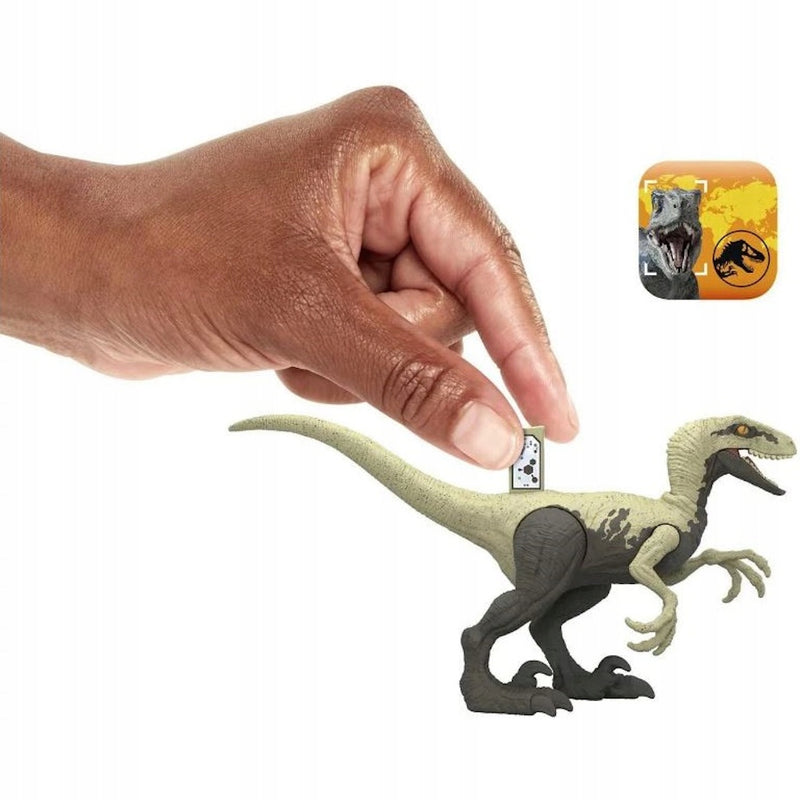 JURASSIC WORLD DINO TRACKERS PARK JURAJS - widok 2 opakowania szczegoly zabawka kolekcja