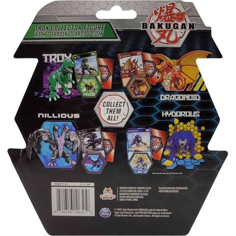 BAKUGAN  KOLEKCJONERSKA HAOS HYDOROUS - widok 2 opakowania szczegoly zabawka kolekcja