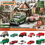 Zabawka MATCHBOX KALENDARZ ADWENTOWY 24 NIESPODZIANKI 10 A - kolekcjonerska premium zabawki Aseo dla dzieci
