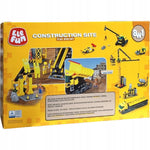 KLOCKI ELEFUN CONSTRUCTION SITE PLAC BUD - widok 2 opakowania szczegoly zabawka kolekcja
