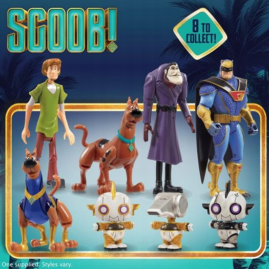 SCOOBY DOO SASZETKA  KUDŁATY SOKÓŁ DICK - widok 4 opakowania szczegoly zabawka kolekcja