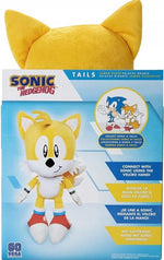 SONIC THE HEDGEHOG SEGA PLUSZ MASKOTKA T - widok 5 opakowania szczegoly zabawka kolekcja