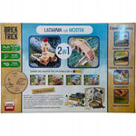 BRICK TRICK 2W1 LATARNIA LUB MOSTEK BUDU - widok 4 opakowania szczegoly zabawka kolekcja