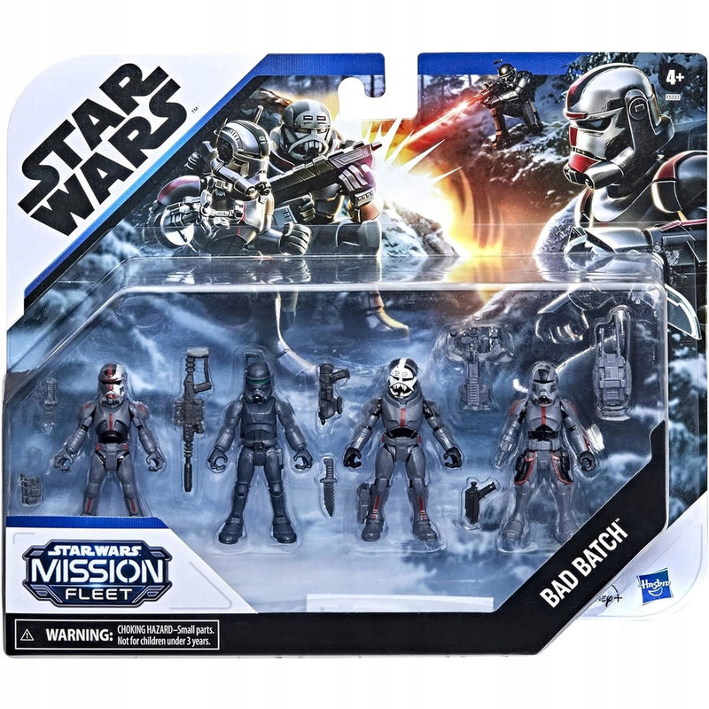 Zabawka STAR WARS MISSION FLEET GWIEZDNE WOJNY 4-PAK BAD B - kolekcjonerska premium zabawki Aseo dla dzieci