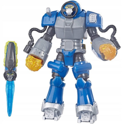 POWER RANGERS BEAST NIEBIESKI SMASH BEAS - widok 2 opakowania szczegoly zabawka kolekcja