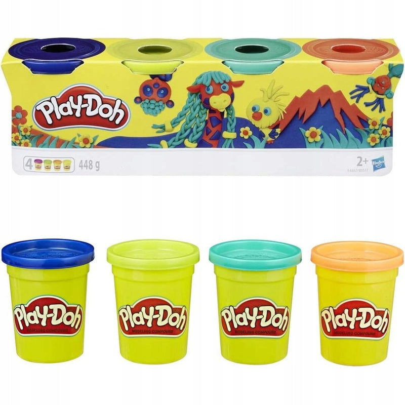 Zabawka PLAY-DOH CIASTOLINA KOLOROWA ZESTAW TUB MIX KOLORÓ - kolekcjonerska premium zabawki Aseo dla dzieci