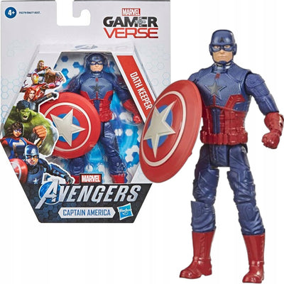 Zabawka MARVEL AVENGERS RUCHOMA  KAPITAN AMERYKA - kolekcjonerska premium zabawki Aseo dla dzieci