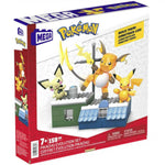 MEGA POKEMON CONSTRUX ZESTAW PICHU PIKAC - widok 2 opakowania szczegoly zabawka kolekcja