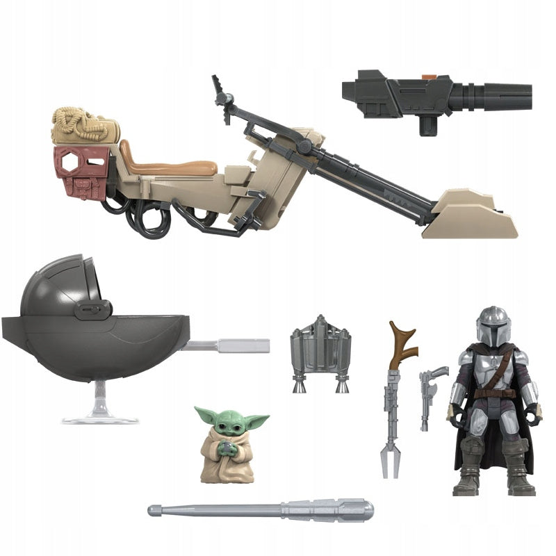 STAR WARS MISSION FLEET THE MANDALORIAN  - widok 2 opakowania szczegoly zabawka kolekcja