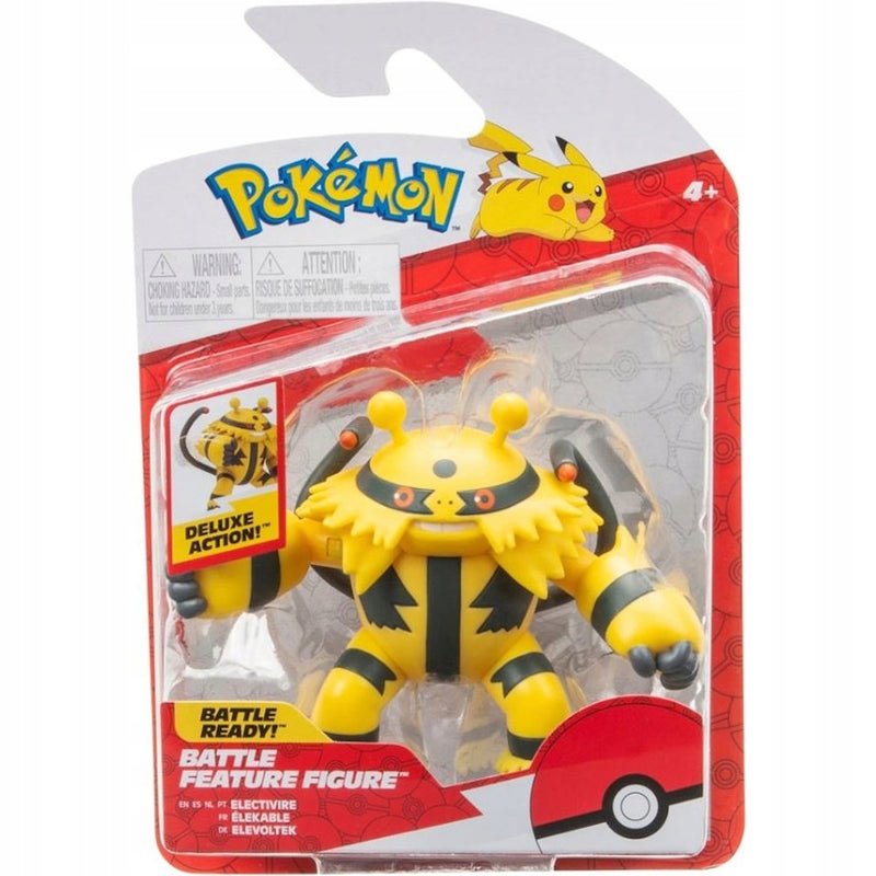 Zabawka POKEMON ORYGINALNA RUCHOMA  ELECTIVIRE - kolekcjonerska premium zabawki Aseo dla dzieci