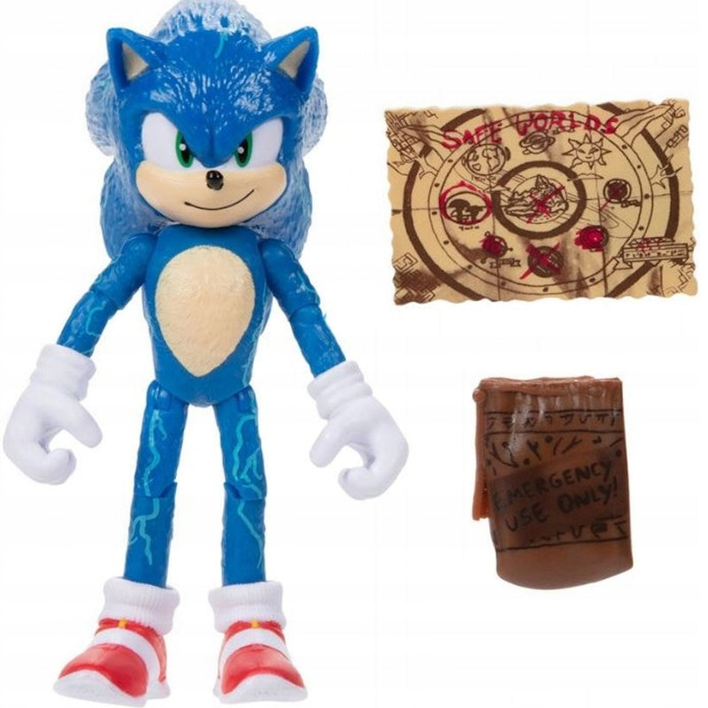 SONIC THE HEDGEHOG 2 MOVIE JAKKS PACIFIC - widok 2 opakowania szczegoly zabawka kolekcja