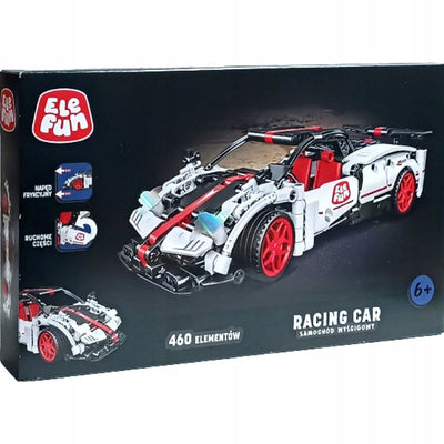 Zabawka KLOCKI ELEFUN RACING CAR SAMOCHÓD WYŚCIGOWY C0919 - kolekcjonerska premium zabawki Aseo dla dzieci