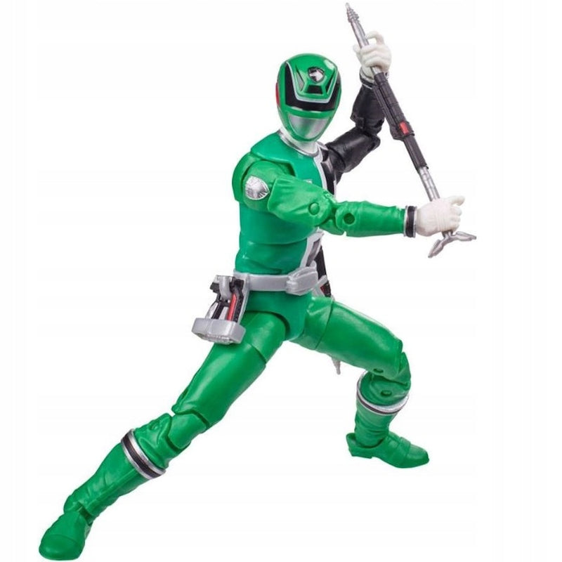 POWER RANGERS S.P.D. GREEN ZIELONY RANGE - widok 4 opakowania szczegoly zabawka kolekcja