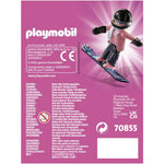 PLAYMOBIL PLAYMO-FRIENDS SNOWBOARDZISKA  - widok 4 opakowania szczegoly zabawka kolekcja