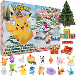 Zabawka POKEMON KALENDARZ ADWENTOWY ORYGINALNY Z MI 24 NIE - kolekcjonerska premium zabawki Aseo dla dzieci