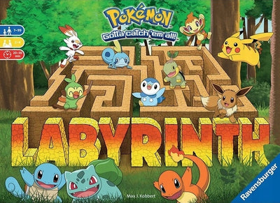 Zabawka GRA LABIRYNT POKEMON RAVENSBURGER LABYRINTH - kolekcjonerska premium zabawki Aseo dla dzieci
