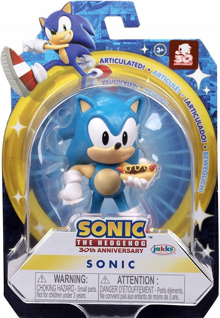 Zabawka SONIC GO SEGA JAKKS PACIFIC SONIC 6CM - kolekcjonerska premium zabawki Aseo dla dzieci