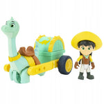 DINO RANCH ZESTAW FIGUREK JAZWARES MIN I - widok 2 opakowania szczegoly zabawka kolekcja