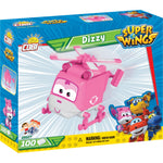 Zabawka COBI SUPER WINGS SAMOLOT DIZZY FRUNIA 25127 - kolekcjonerska premium zabawki Aseo dla dzieci