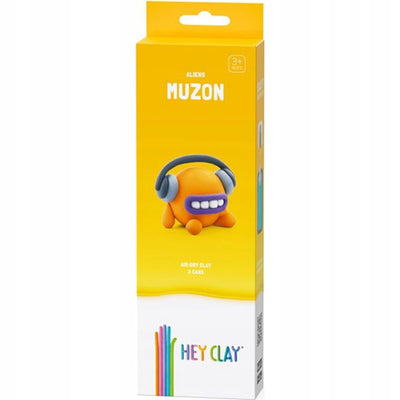 Zabawka HEY CLAY ALIENS MUZON 3 TUBKI - kolekcjonerska premium zabawki Aseo dla dzieci