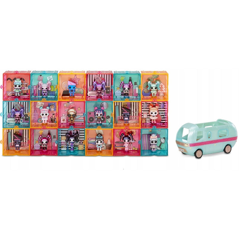 LOL SURPRISE! TINY TOYS SERIA 1 MGA MINI - widok 6 opakowania szczegoly zabawka kolekcja