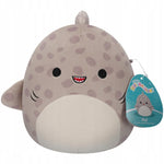 Zabawka SQUISHMALLOWS MIĘKKA MASKOTKA PLUSZ PLUSZAK SZARY  - kolekcjonerska premium zabawki Aseo dla dzieci