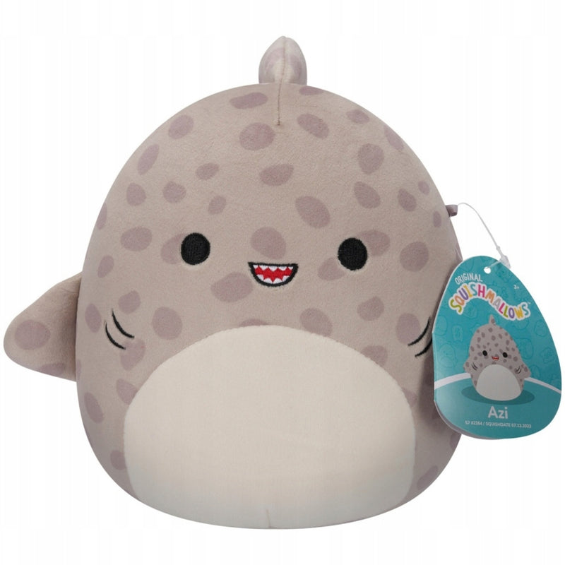 Zabawka SQUISHMALLOWS MIĘKKA MASKOTKA PLUSZ PLUSZAK SZARY  - kolekcjonerska premium zabawki Aseo dla dzieci