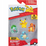 Zabawka POKEMON BATTLE FIGURE MULTIPACK KANTO PIKACHU CHAR - kolekcjonerska premium zabawki Aseo dla dzieci