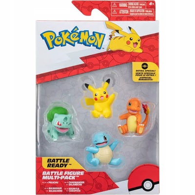 Zabawka POKEMON BATTLE FIGURE MULTIPACK KANTO PIKACHU CHAR - kolekcjonerska premium zabawki Aseo dla dzieci