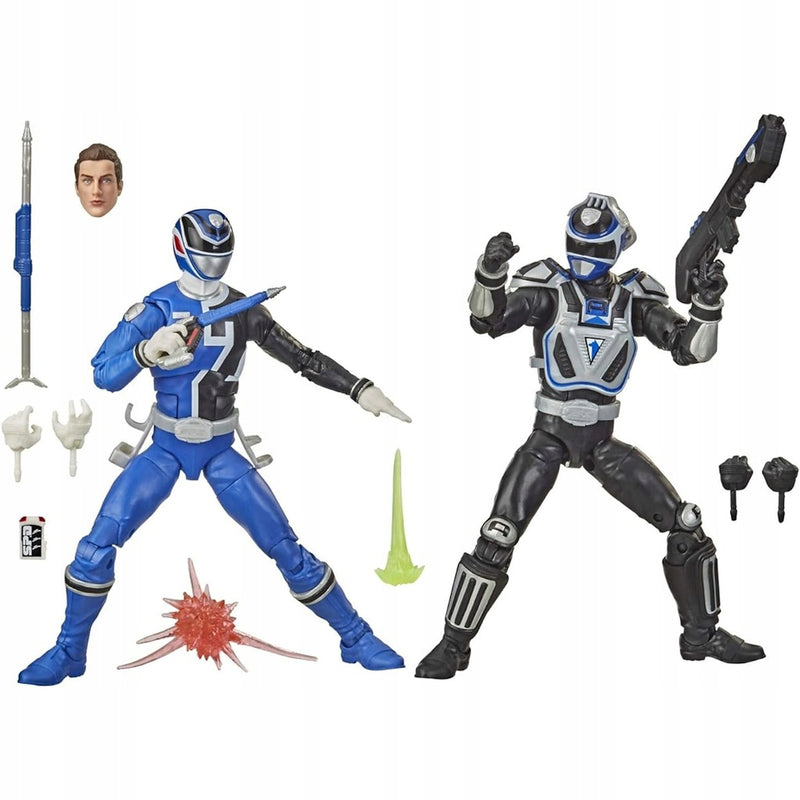 POWER RANGERS LIGHTNING COLLECTION 2-PAK - widok 3 opakowania szczegoly zabawka kolekcja
