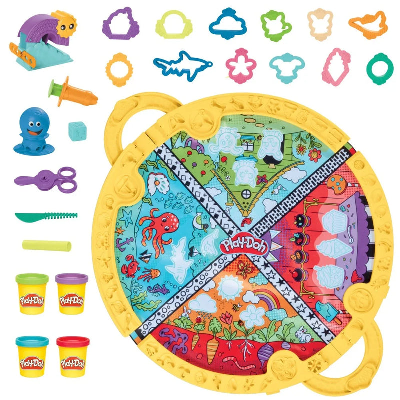 PLAY-DOH CIASTOLINA HASBRO ZESTAW SKŁADA - widok 4 opakowania Hasbro szczegoly kolekcja