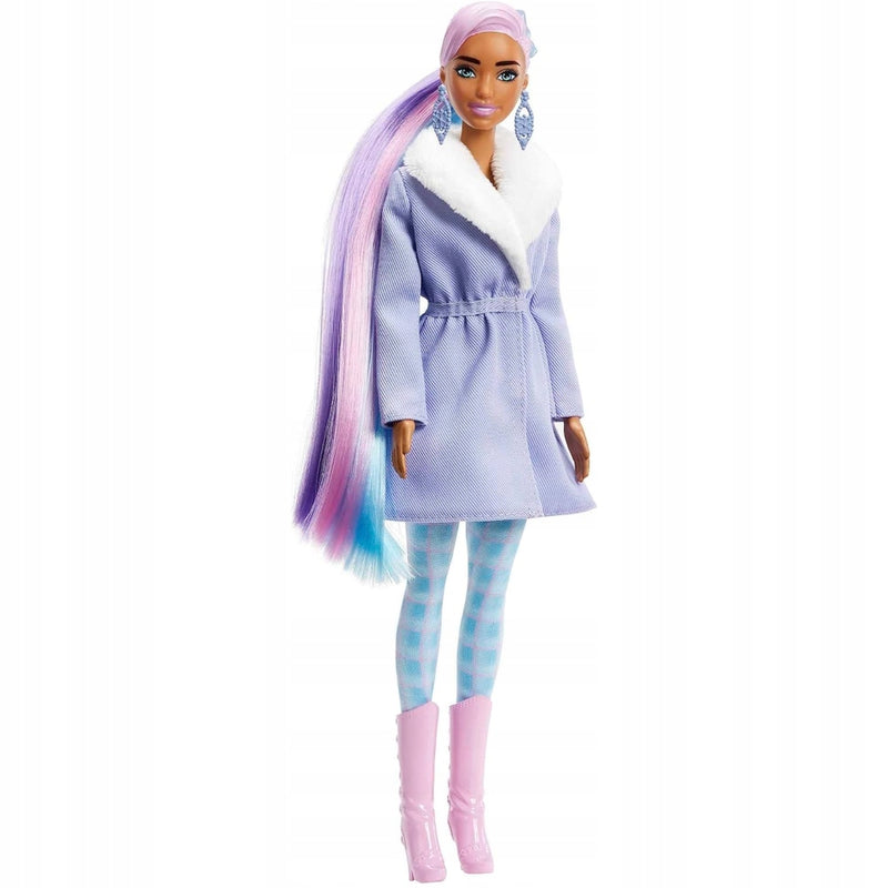 BARBIE COLOUR REVEAL KALENDARZ ADWENTOWY - widok 5 opakowania szczegoly zabawka kolekcja