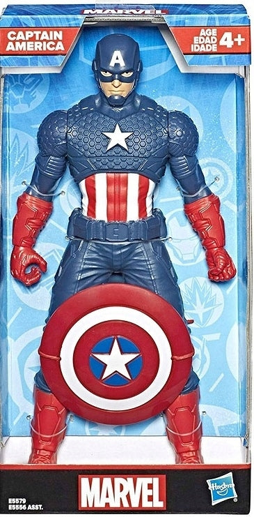 KAPITAN AMERYKA MARVEL AVENGERS RUCHOMA - widok 2 opakowania szczegoly zabawka kolekcja