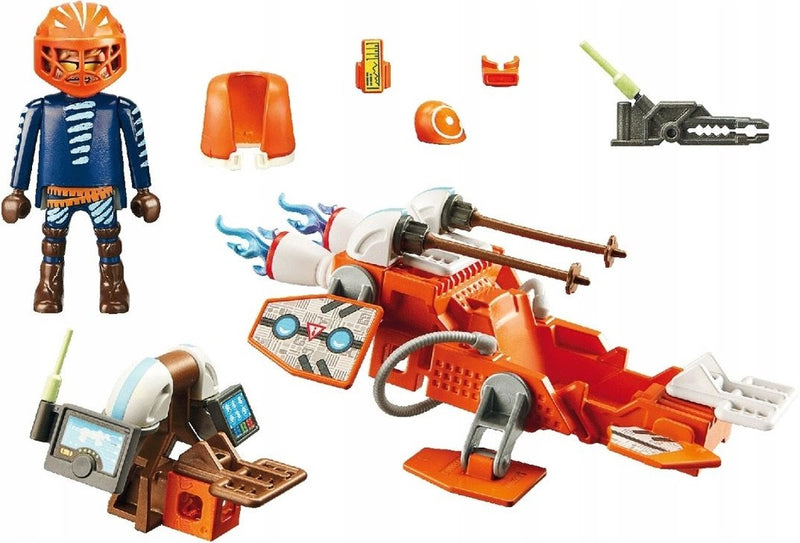 PLAYMOBIL ZESTAW UPOMINKOWY SPACE SPEEDE - widok 2 opakowania szczegoly zabawka kolekcja