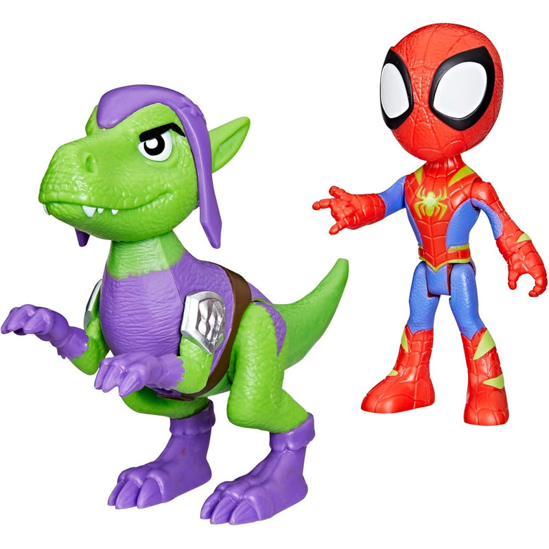 SPIDEY I SUPER KUMPLE MARVEL DINO-WEBS F - widok 3 opakowania Hasbro szczegoly kolekcja