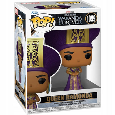 Figurka Funko POP MARVEL BLACK PANTHER WAKANDA FOREVER  QUEEN R - kolekcjonerska premium dla fanow kolekcjoner