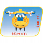 COBI SUPER WINGS SAMOLOT DONNIE ŚRUBEK 2 - widok 3 opakowania szczegoly zabawka kolekcja