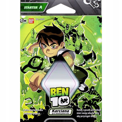 Zabawka BEN 10 KARCIANA GRA KOLEKCJONERSKA BANDAI - TALIA  - kolekcjonerska premium zabawki Aseo dla dzieci