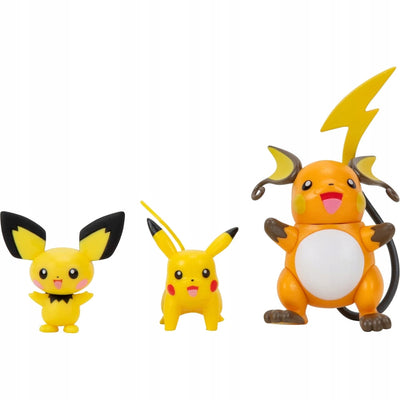 POKEMON EVOLUTION MULTI-PACK ZESTAW FIGU - widok 2 opakowania szczegoly zabawka kolekcja