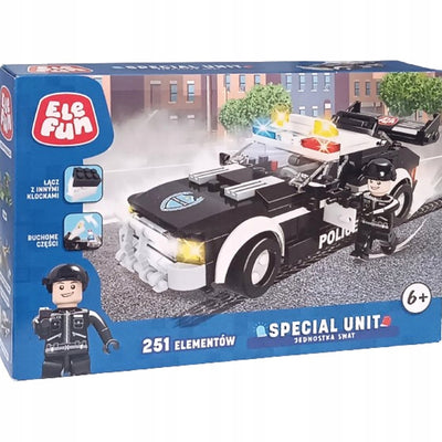 Zabawka KLOCKI ELEFUN SPECIAL UNIT JEDNOSTKA SWAT C0542A - kolekcjonerska premium zabawki Aseo dla dzieci