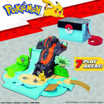 POKEMON WALIZKA WULKAN PLANSZA DO ZABAWY - widok 6 opakowania szczegoly zabawka kolekcja